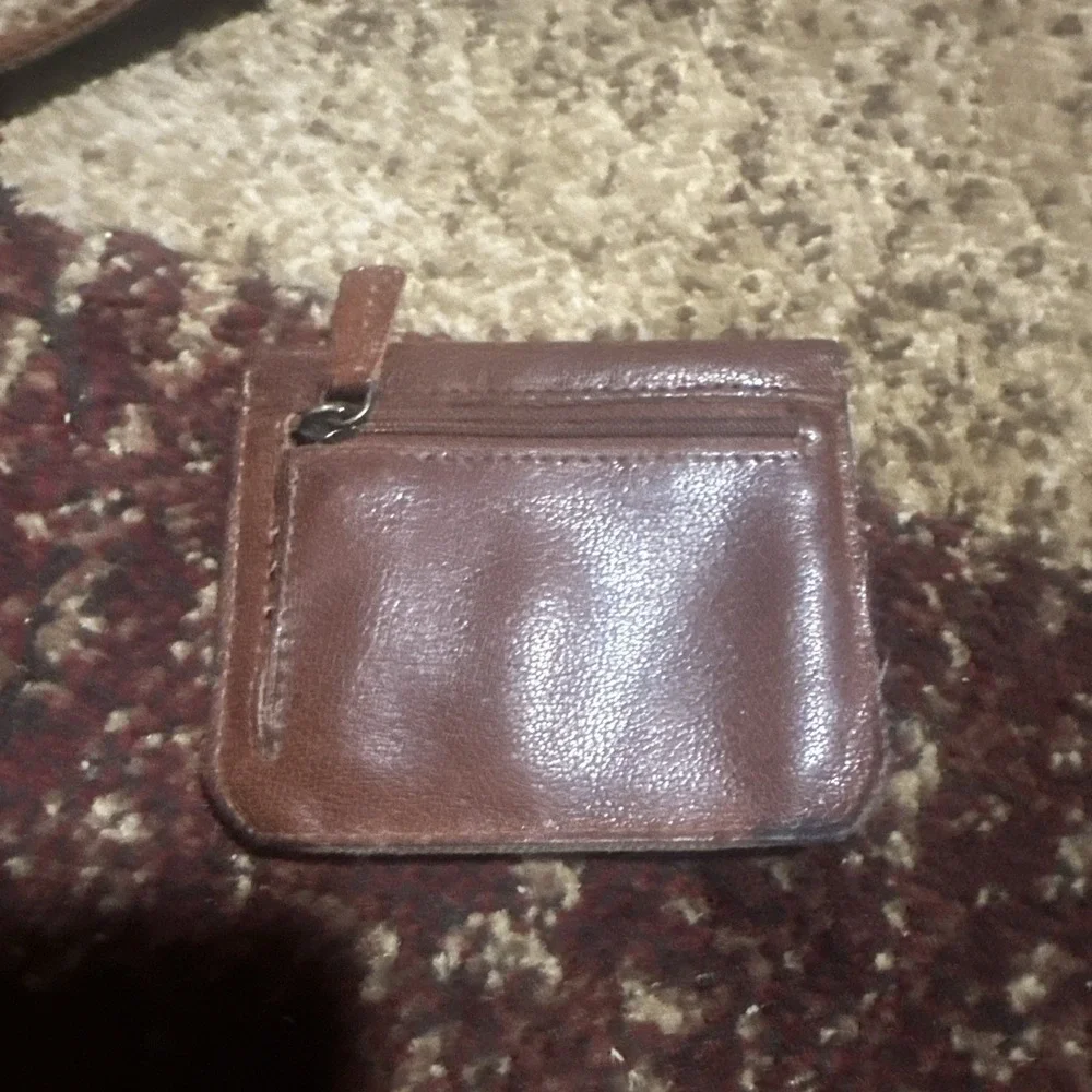 Spikes & Sparrow Brown Leather Crossbody Bag Messenger Small Cognac Distressed